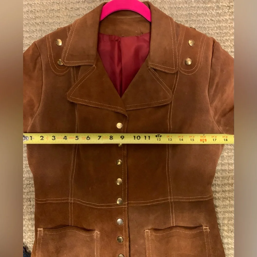 🔥 Vintage Suede Jacket - Western Chic Meets Rockstar Vibes 🤠🎸🔥 - Picture 14 of 16